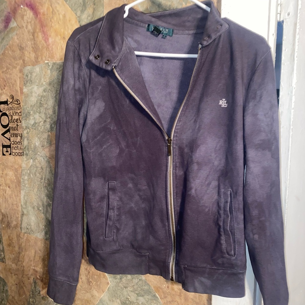 Ralph Lauren jacket bleached tye die